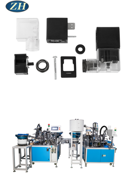 Mesin Majelis Solenoid Valve High Degree Of Automation